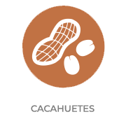 Contiene Cacahuetes